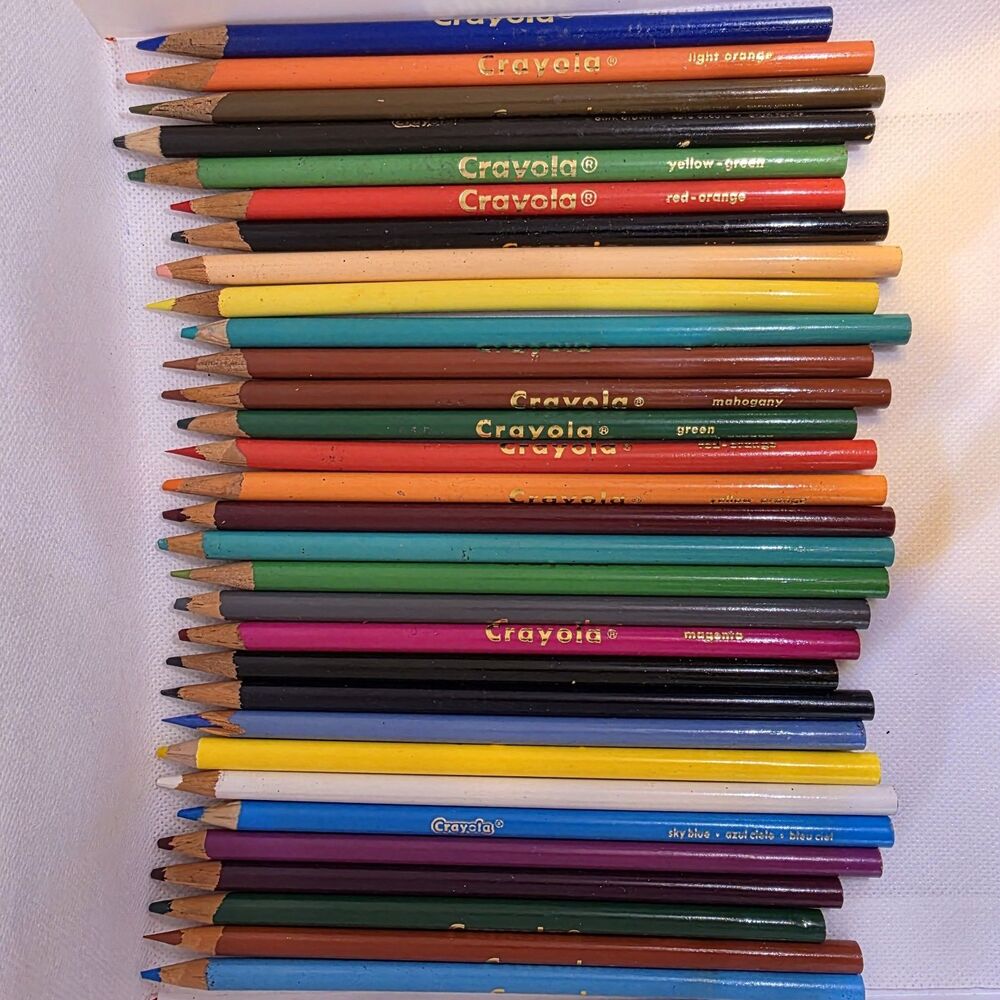 Lot of 211 Asstd Colored Pencils-Crayola CraZart Art101 For Drawing and Coloring - Picture 13 of 16
